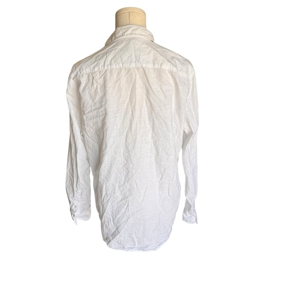 Frank & Eileen - “Eileen” White Button-Up Shirt 100% Cotton Sz XS - Picture 5 of 9